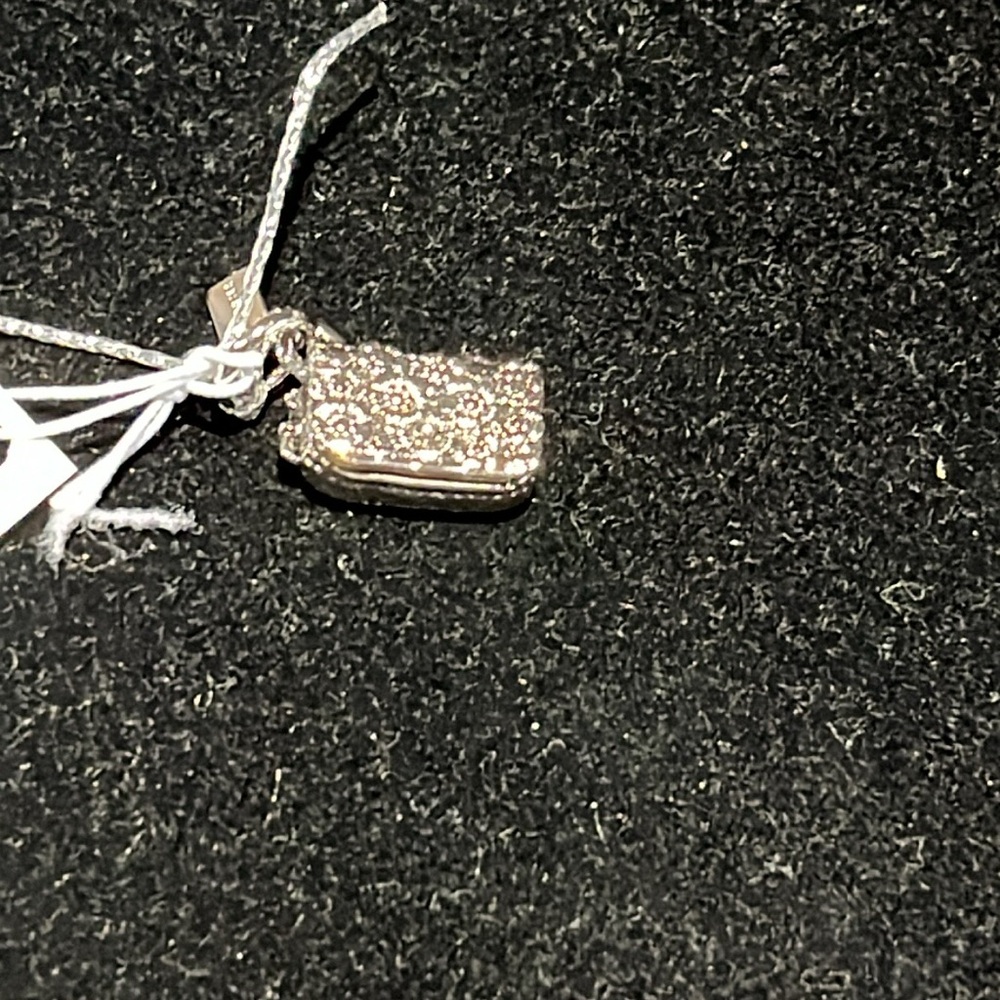 Coach Tea Rose Dinky Bag Charm - Picture 2 of 6
